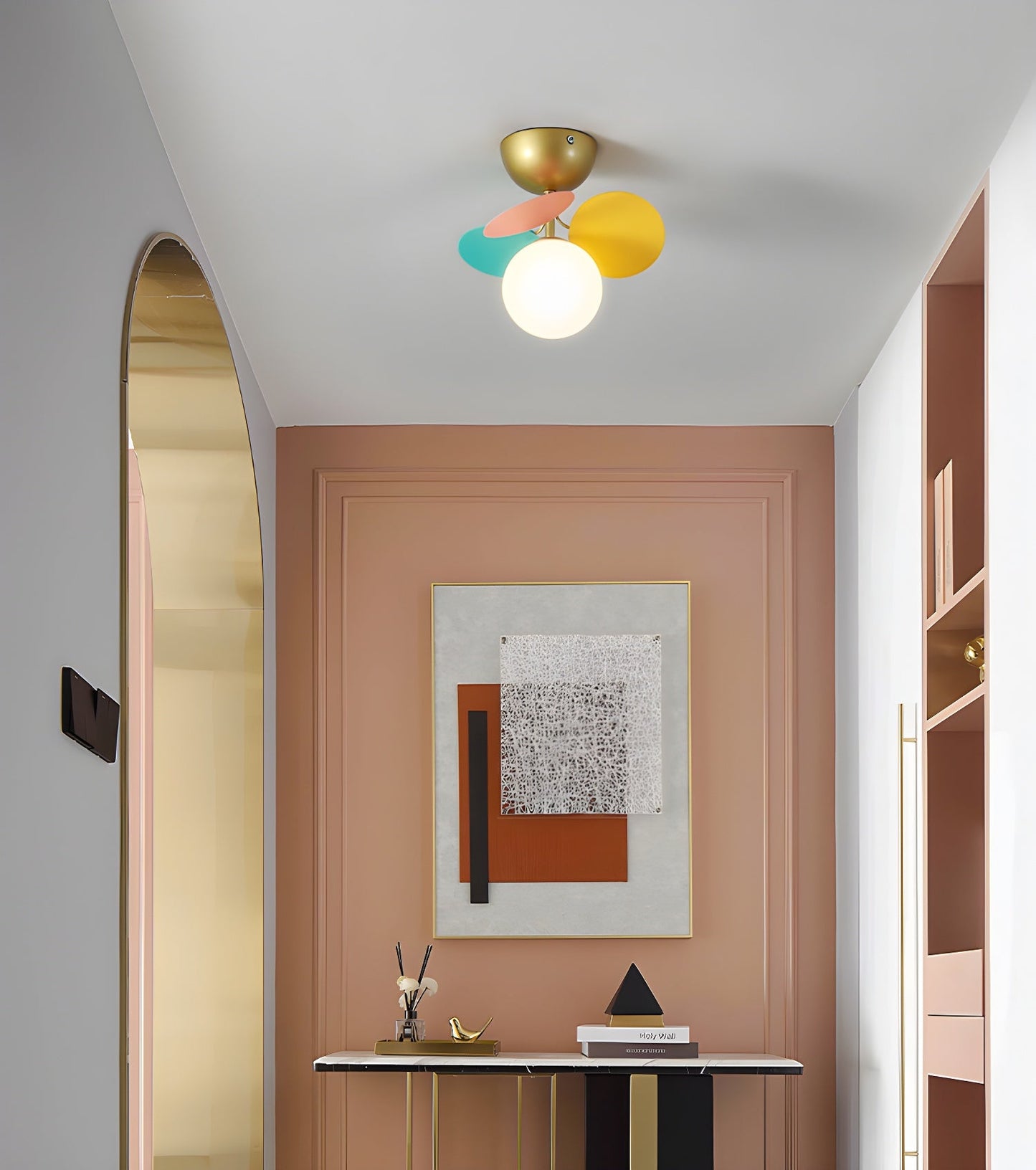 Round Macaron Ceiling Lamp Ceiling lamp