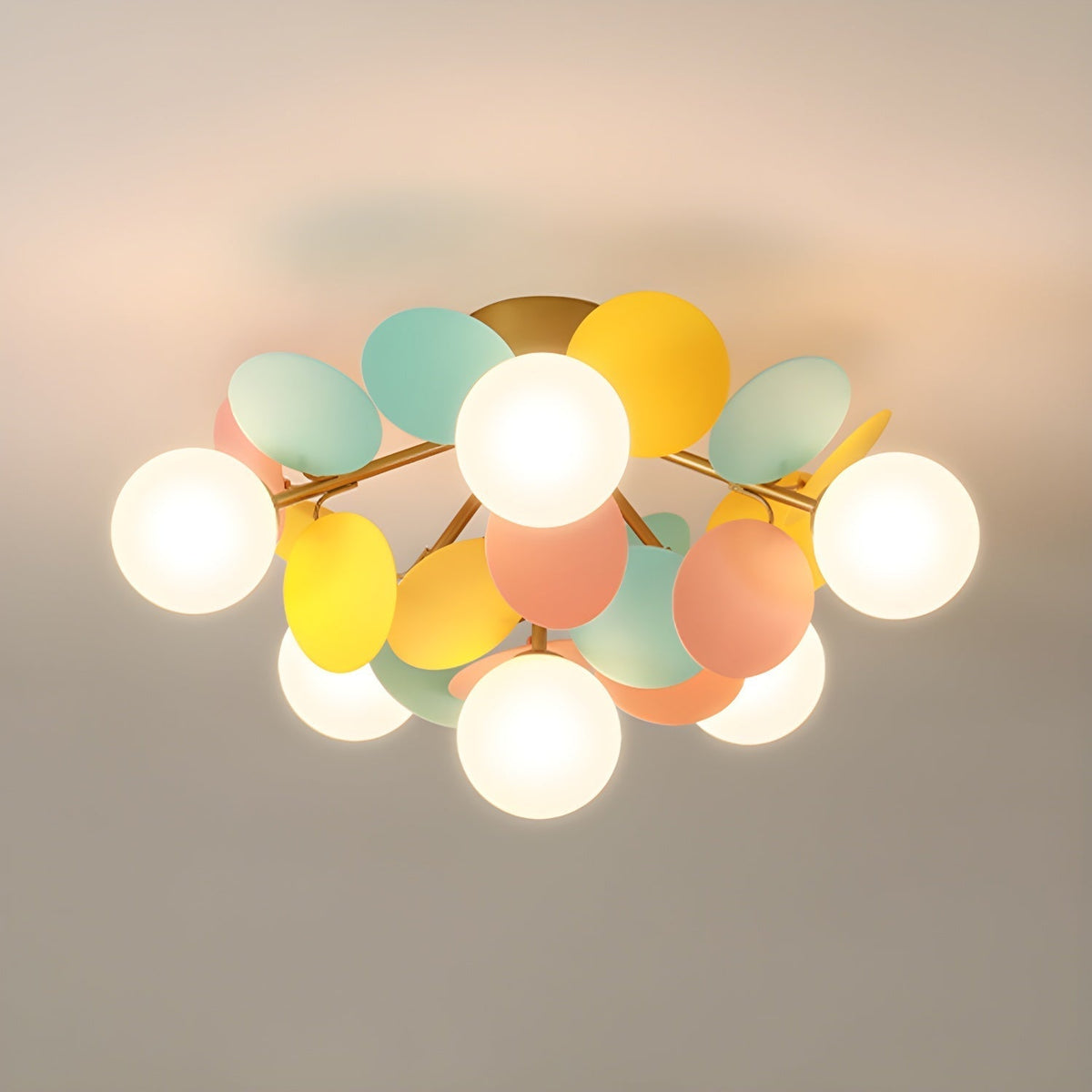 Round Macaron Ceiling Lamp Ceiling lamp