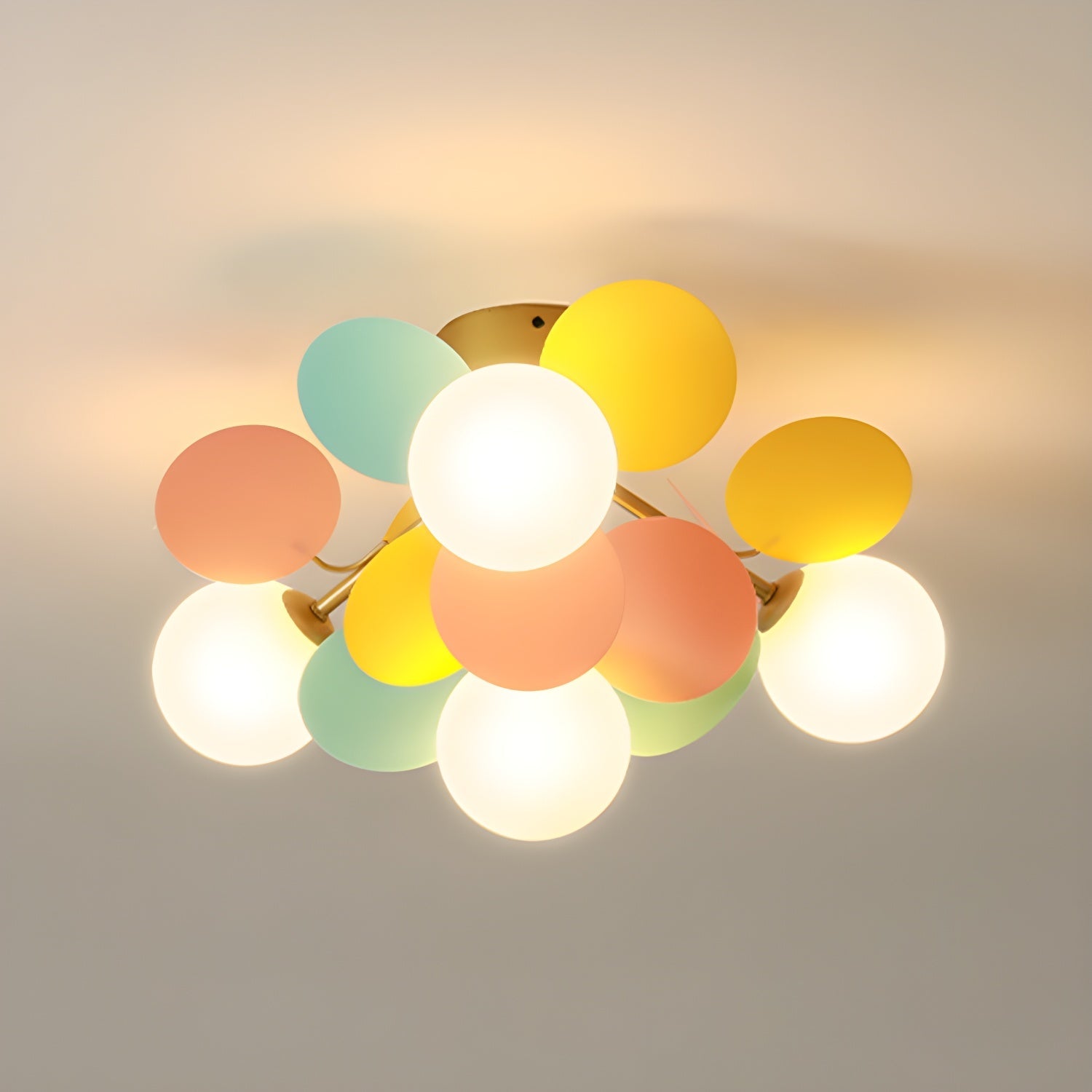 Round Macaron Ceiling Lamp Ceiling lamp