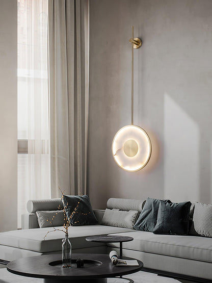Round Alabaster Wall Lamp Wall lamp