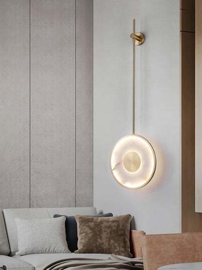 Round Alabaster Wall Lamp Wall lamp