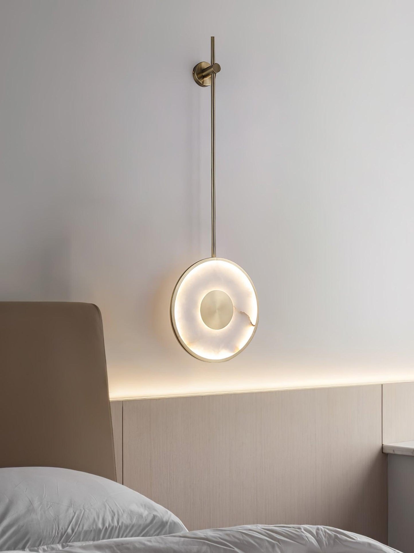 Round Alabaster Wall Lamp Wall lamp