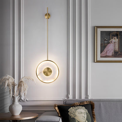 Round Alabaster Wall Lamp Wall lamp
