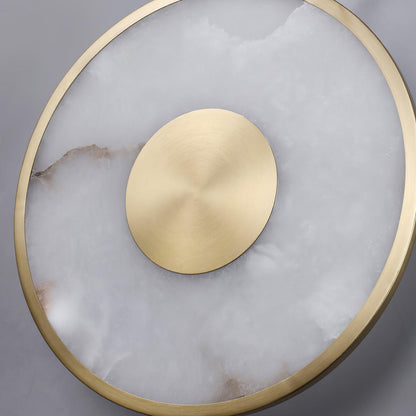 Round Alabaster Wall Lamp Wall lamp