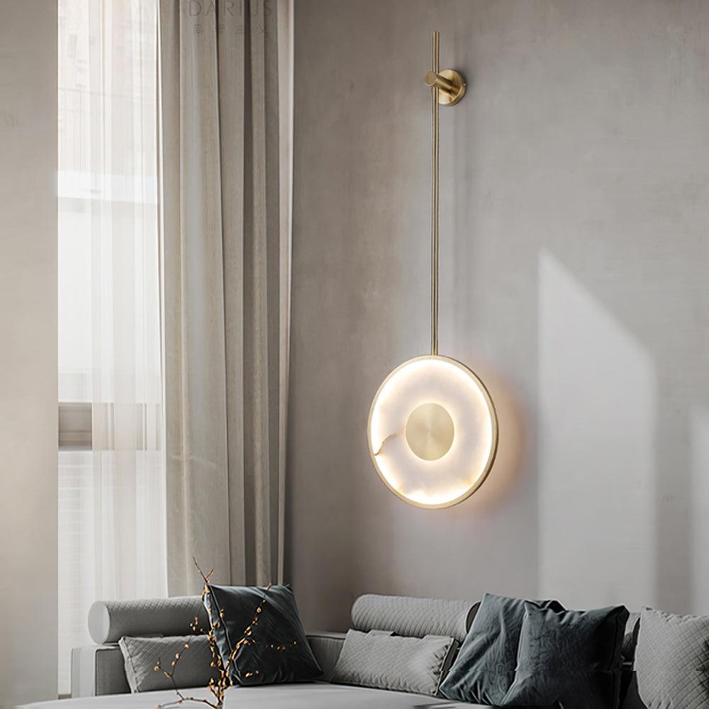 Round Alabaster Wall Lamp Wall lamp