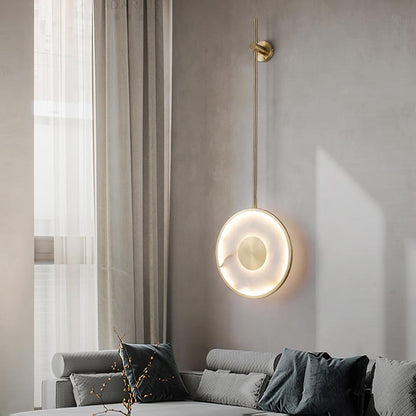 Round Alabaster Wall Lamp Wall lamp
