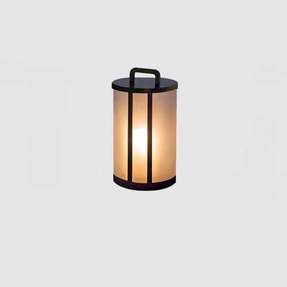 Round Pillar Acrylic Lantern Outdoor Lamp ? 11″ x H 23.6″ / Dia 28cm x H 60cm / Model A: Wired Version / Warm Light