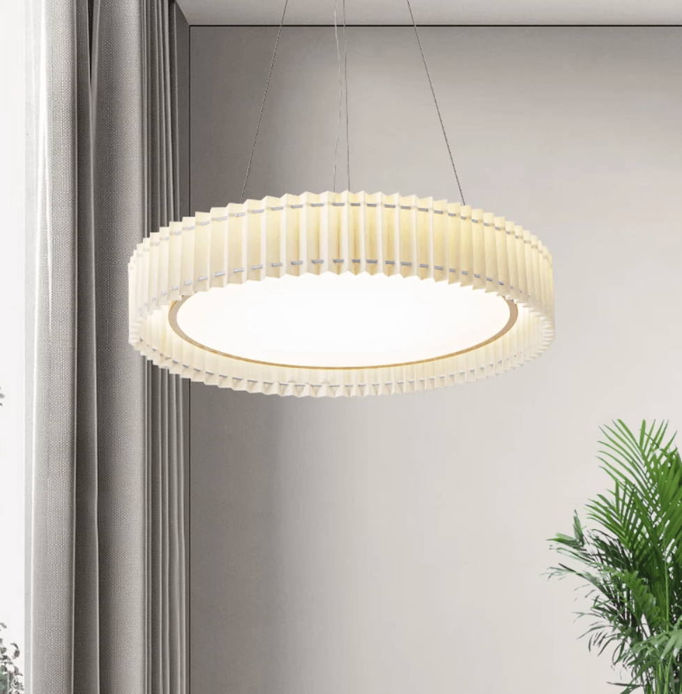 Round Pleated Pendant Lamp Pendant light