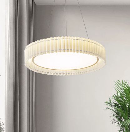 Round Pleated Pendant Lamp Pendant light
