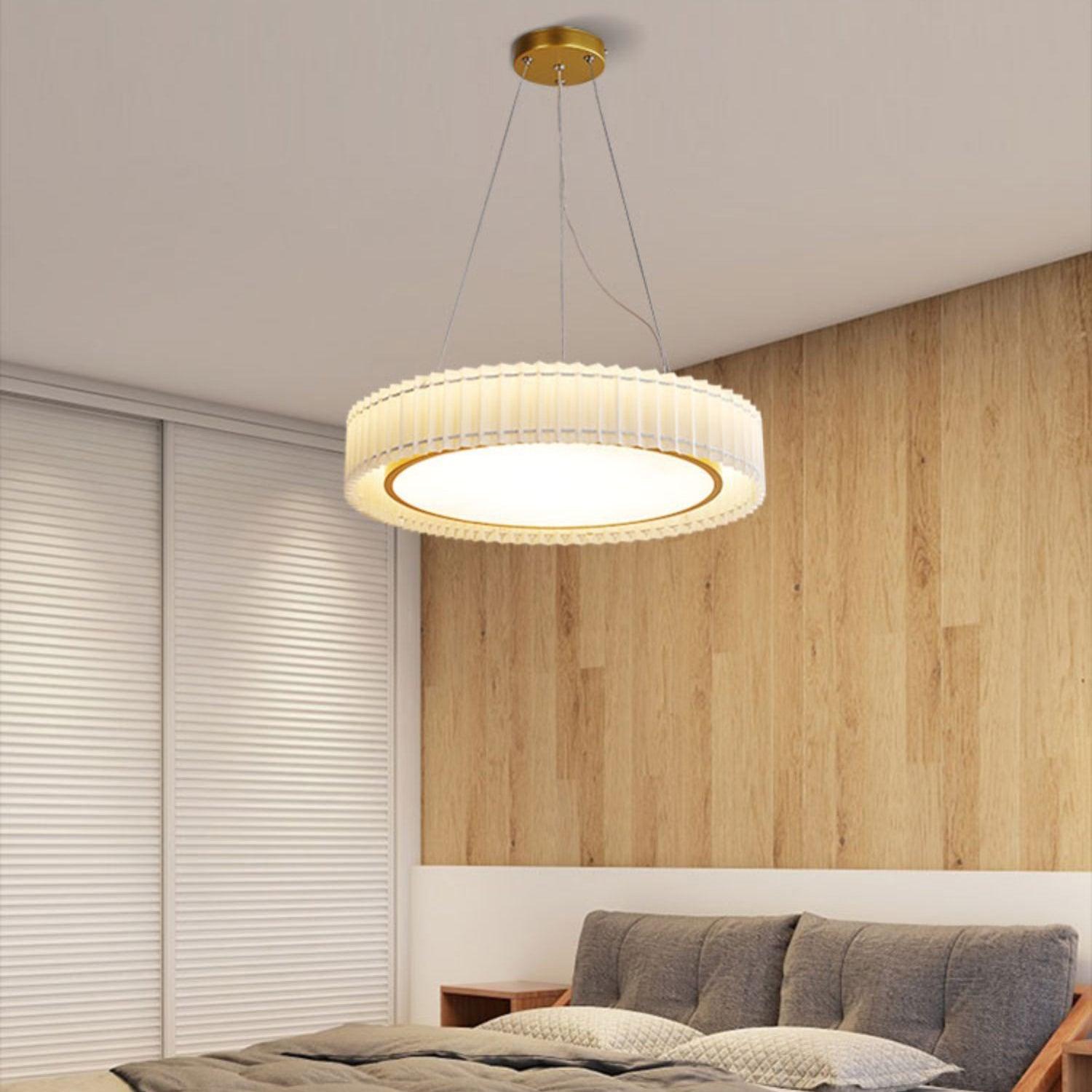 Round Pleated Pendant Lamp Pendant light