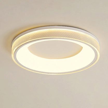 Round Shape Flush Ceiling Light Mode A: Dia 50cm x H 8cm / ? 19.7″ x H 3.1″ / White / Warm White Ceiling lamp