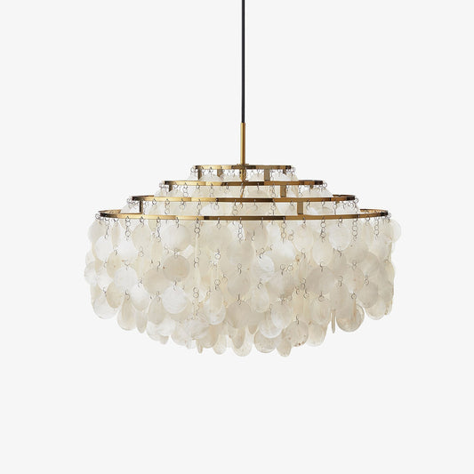 Round Shell Chandelier Chandelier