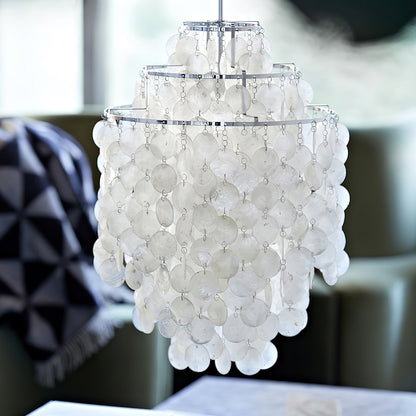Round Shell Chandelier Chandelier