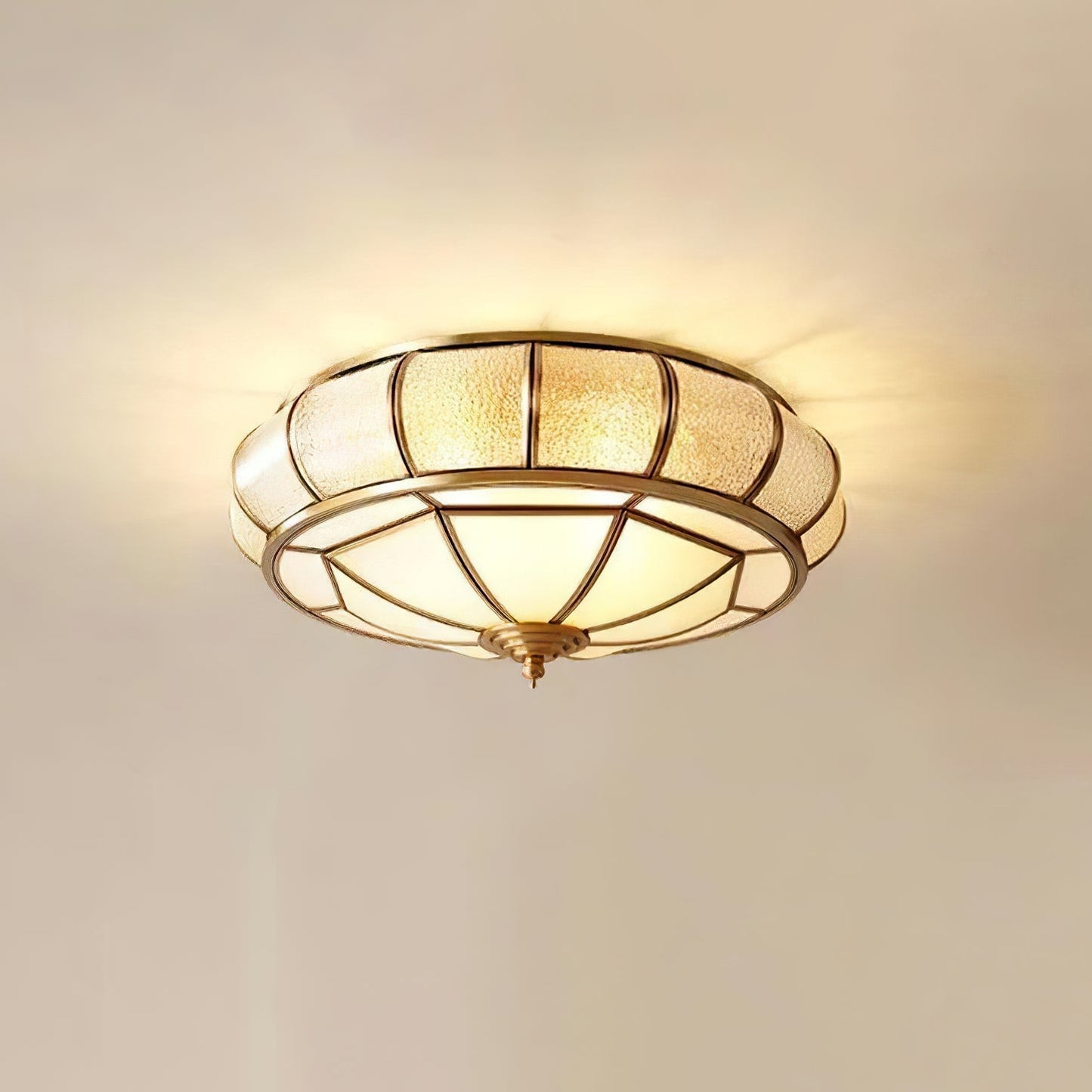 Round Textured Glass Ceiling Light Ceiling lamp