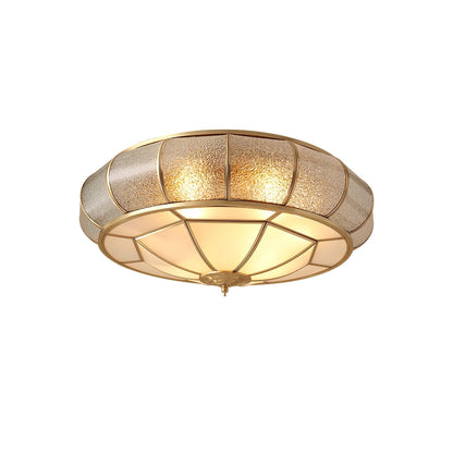 Round Textured Glass Ceiling Light Ceiling lamp