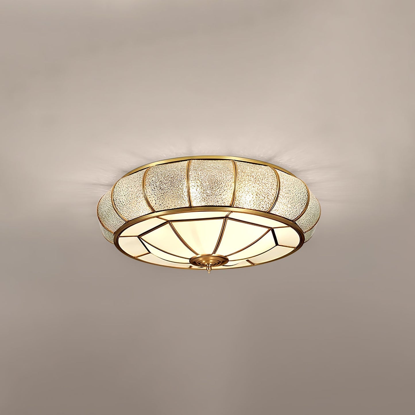 Round Textured Glass Ceiling Light Ceiling lamp