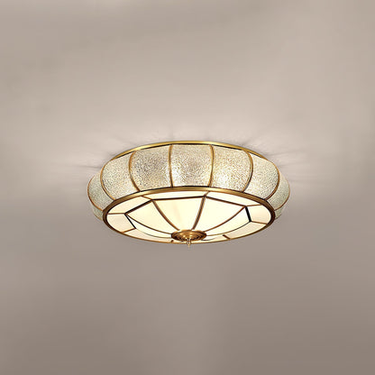 Round Textured Glass Ceiling Light Ceiling lamp