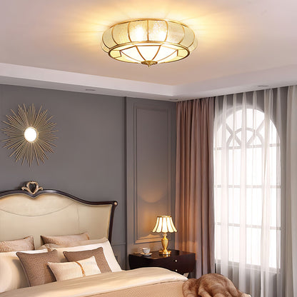 Round Textured Glass Ceiling Light Ceiling lamp