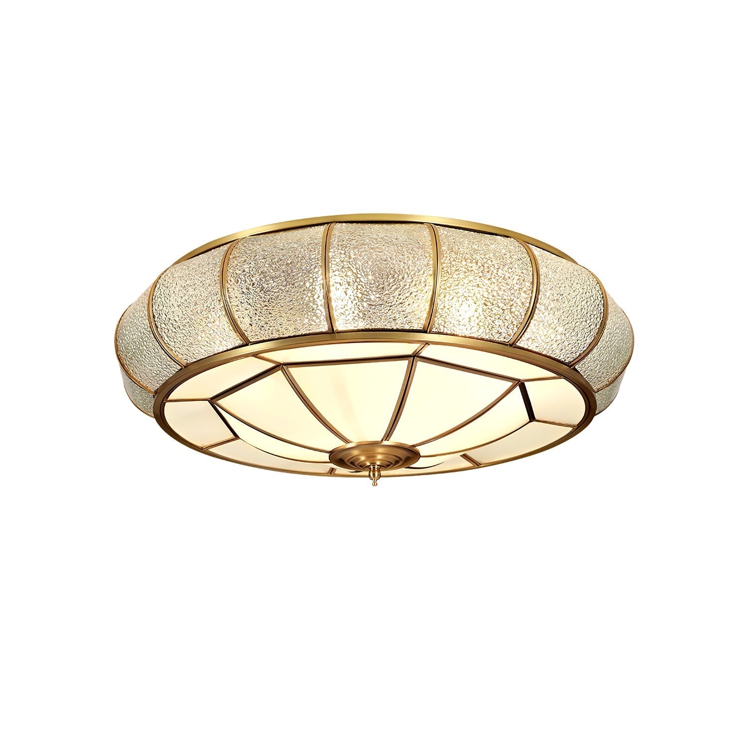 Round Textured Glass Ceiling Light Ceiling lamp