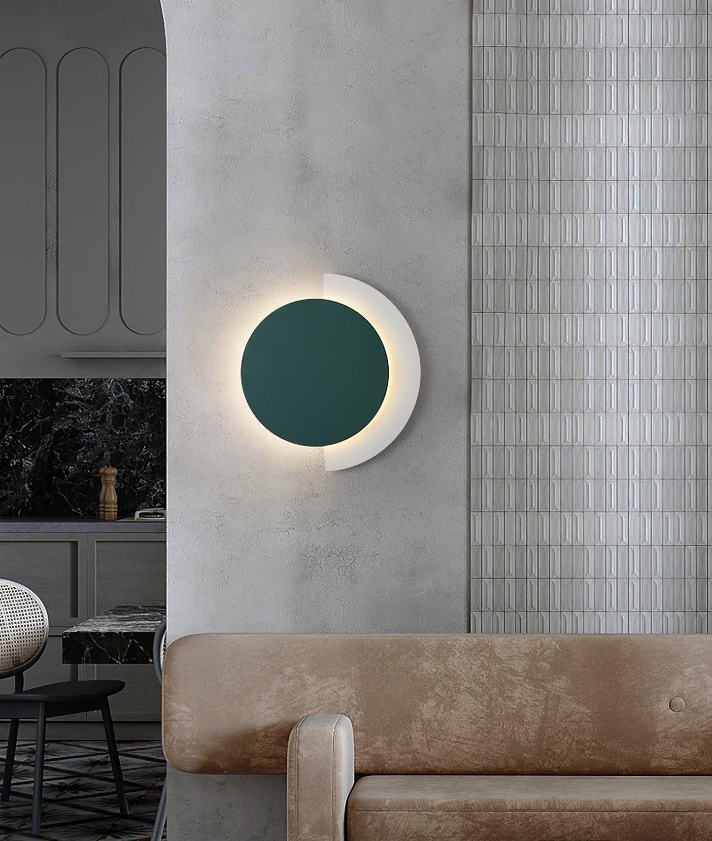Rounded Abstract Art Sconce Wall lamp