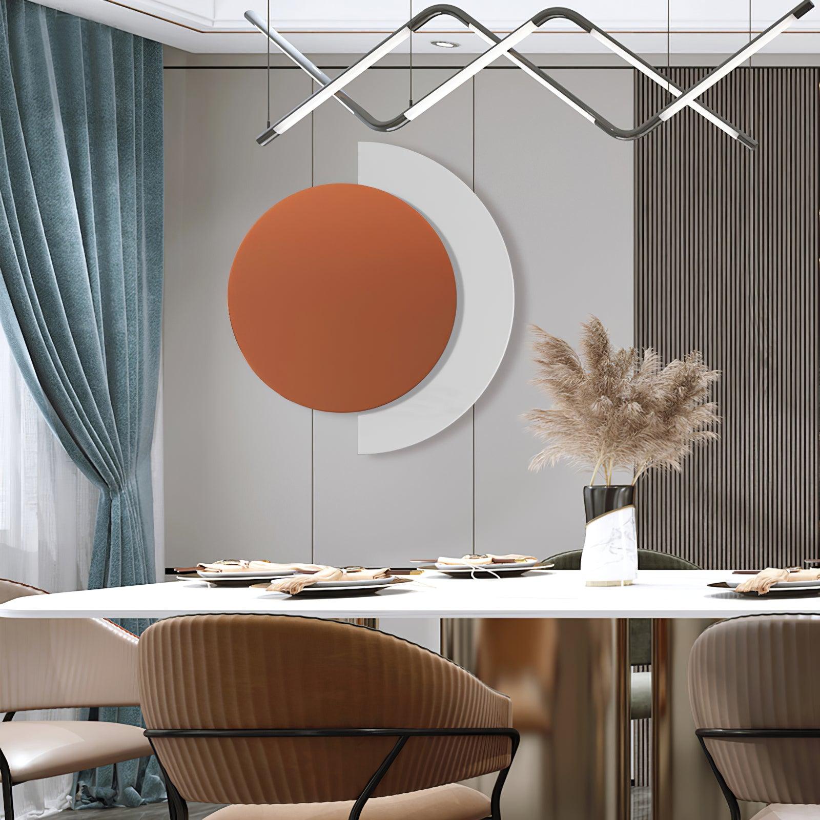 Rounded Abstract Art Sconce Wall lamp