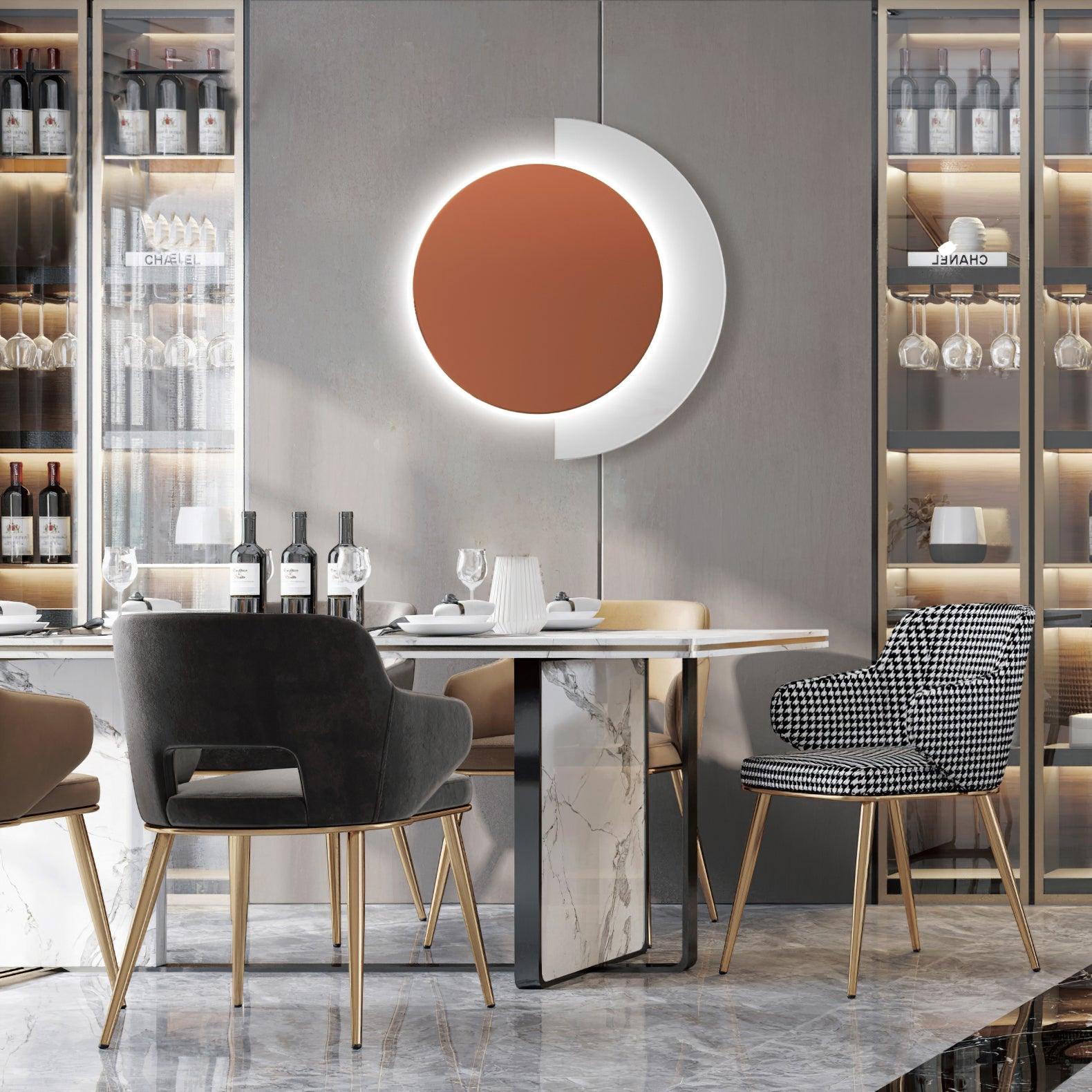 Rounded Abstract Art Sconce Wall lamp