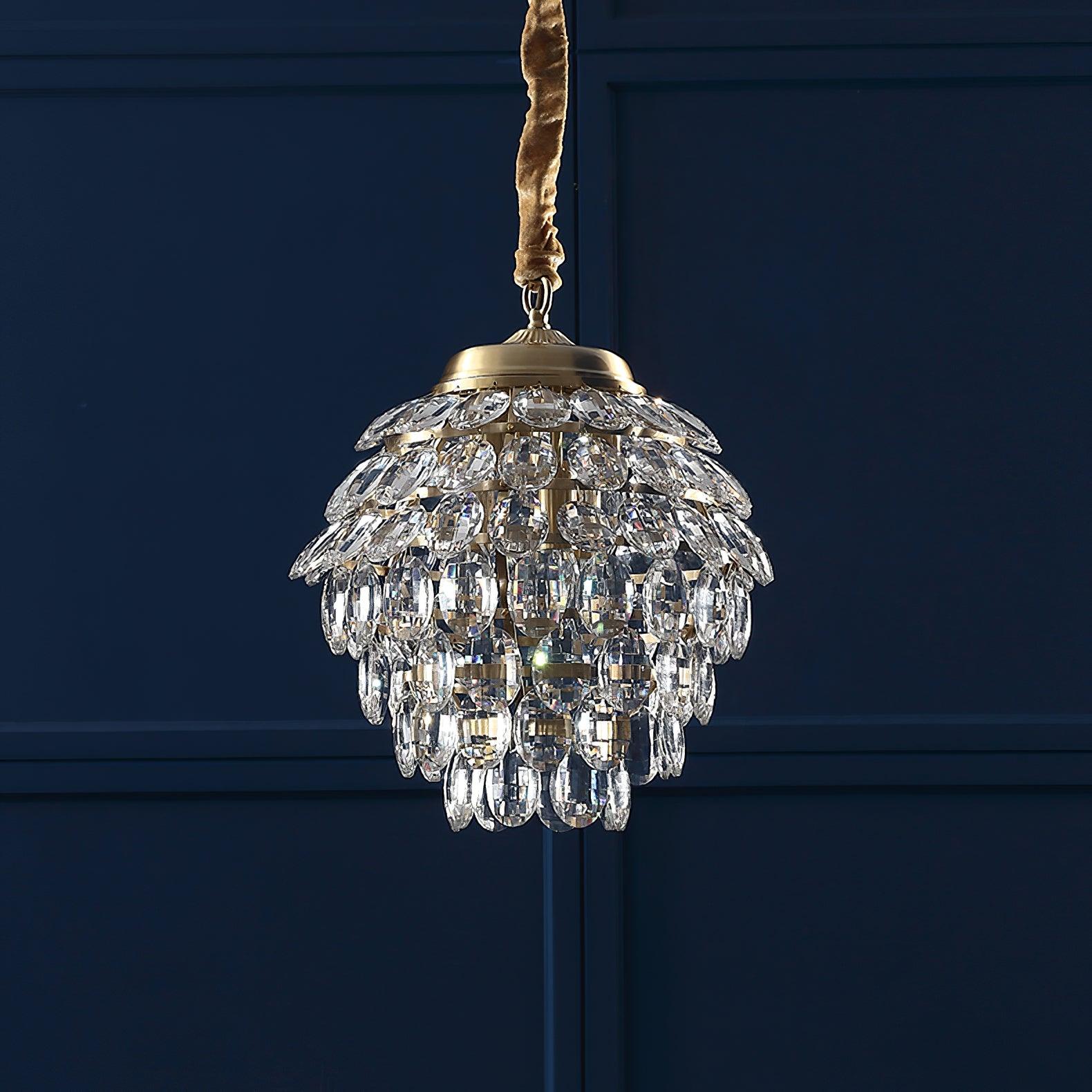 Roxanne Crystal Pendant Light Dia 36cm x H 42cm / Dia 14.2″ x H 16.5 / Clear Pendant light