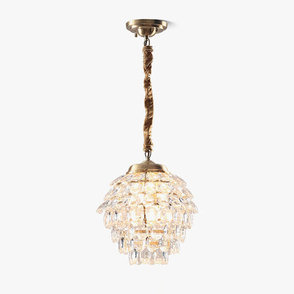 Roxanne Crystal Pendant Light Dia 36cm x H 42cm / Dia 14.2″ x H 16.5 / Clear Pendant light
