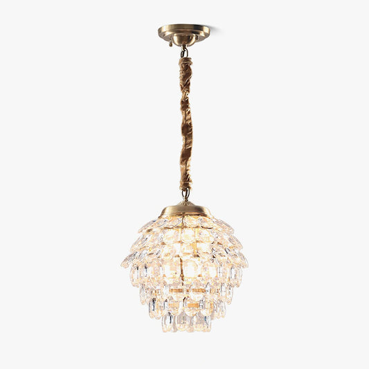Roxanne Crystal Pendant Light Dia 36cm x H 42cm / Dia 14.2″ x H 16.5 / Clear Pendant light