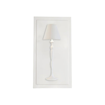Plaster Picture Wall Lamp Dia 31.5″ x H 82.7″ / Dia 80cm x H 210cm / White / Warm Light Wall lamp
