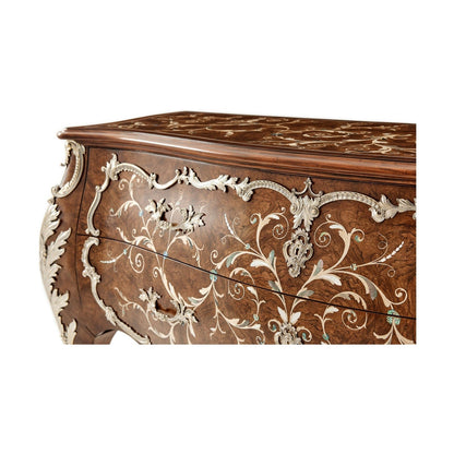 Theodore Alexander Laurent Bombe Commode Open Box Item