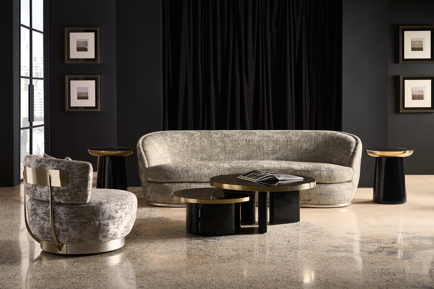 Caracole Signature Debut Nebula Sofa