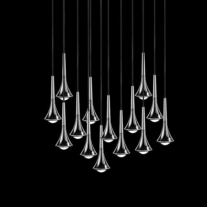 Rain Large Multi Light Pendant Light