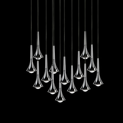 Rain Large Multi Light Pendant Light
