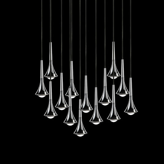 Rain Large Multi Light Pendant Light