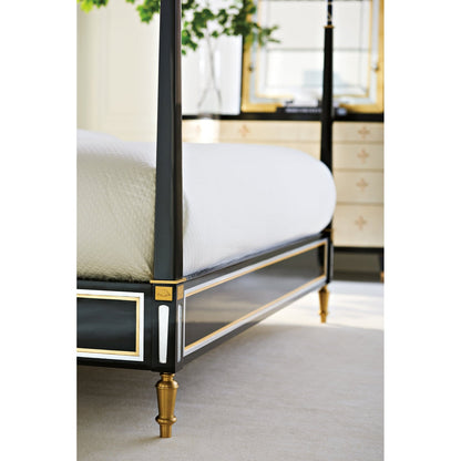 Caracole Promethean Couturier Canopy King Bed DSC