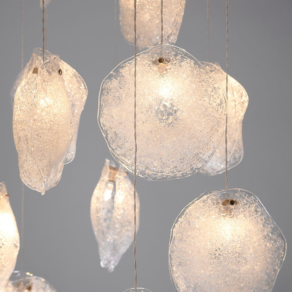 Crystal Shell CS22 Multi-Light Pendant