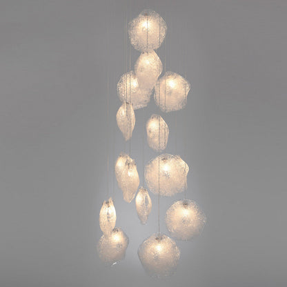 Crystal Shell CS13 LED Multi-Light Pendant