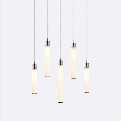 White Candle 5 Multi-Light Pendant
