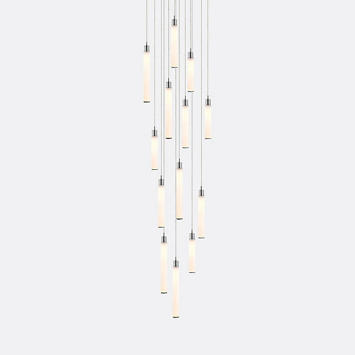 White Candle 13 Multi-Light Pendant