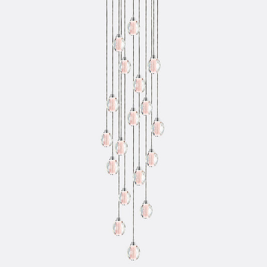 HoneyComb Square Multi-Light Pendant