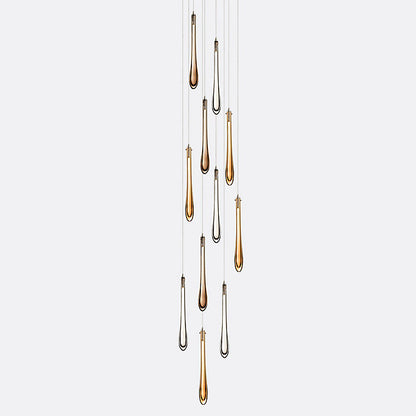 Dew Round Canopy Chandelier