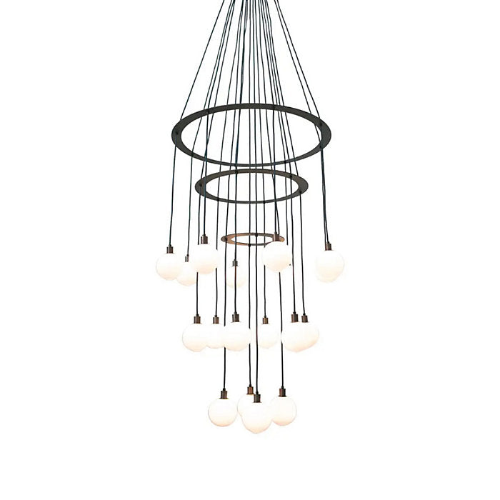 Drape Circle 18 Chandelier