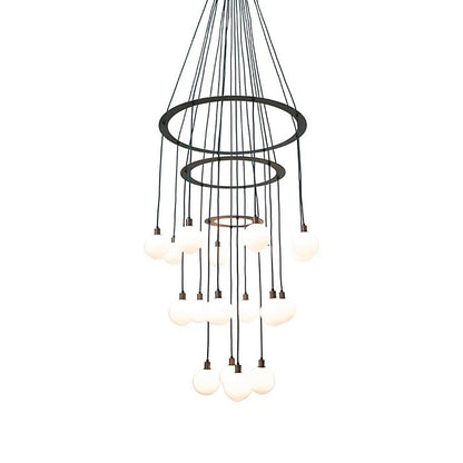Drape Circle 18 Chandelier