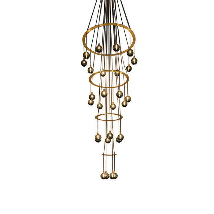 Drape Circle 28 Chandelier