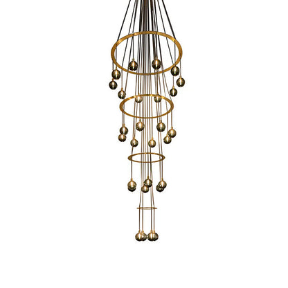 Drape Circle 28 Chandelier
