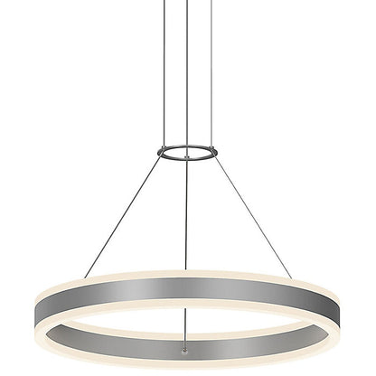 Double Corona LED Ring Pendant