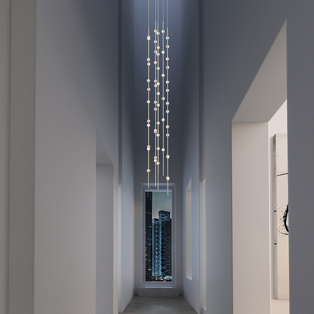Constellation Andromeda Round Short LED Multi-Light Pendant
