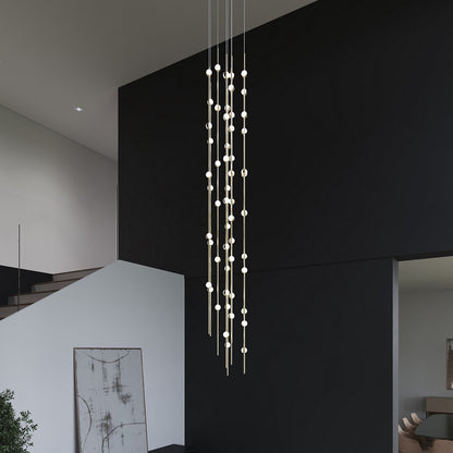 Constellation Andromeda Round Short LED Multi-Light Pendant