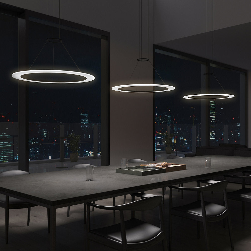 Arctic Rings Single LED Ring Pendant